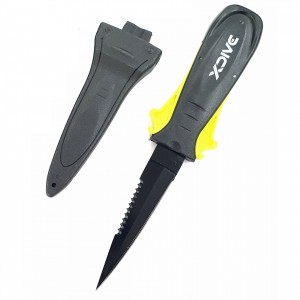 XDive Μαχαίρι Ribbon Teflon 9 Black/Lime