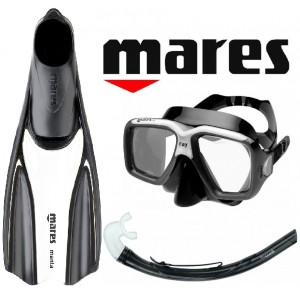 Mares Manta Silicone Set Λευκό