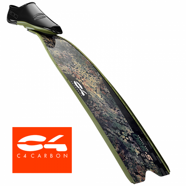 C4 Πτερύγια Carbon S-990 Camo FS-30 Πτερύγια Ανθρακονημάτων