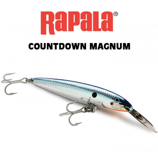 Τεχνητά δολώματα - Είδη αλιείας - Rapala Countdown Magnum 18cm 70gr Ψαράκια Συρτής