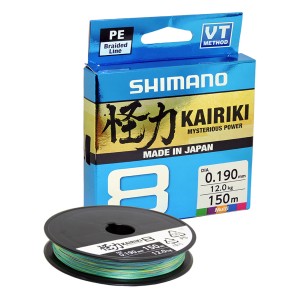 Shimano Νήμα Kairiki 8 Multi Color 300m