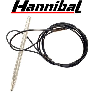 Hannibal Ψαροβελόνα Inox 11cm Με Πετονιά